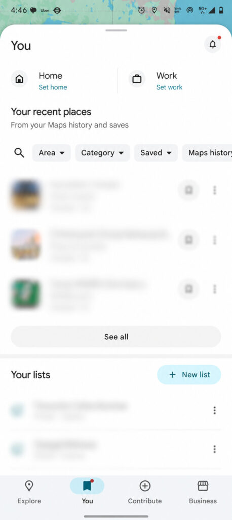 Step 3 How to add your home address to Google Maps